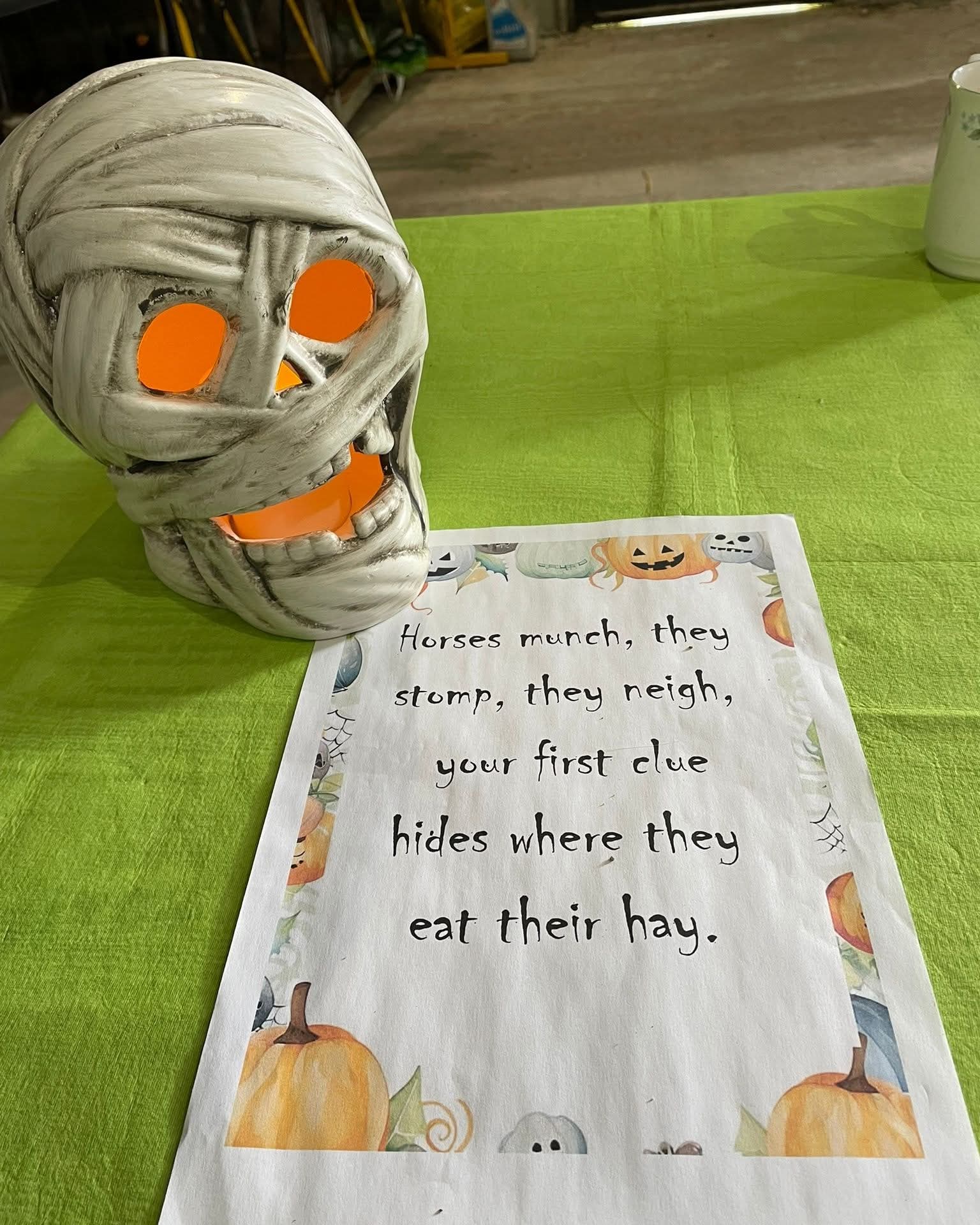 Treasure Hunt Entrance